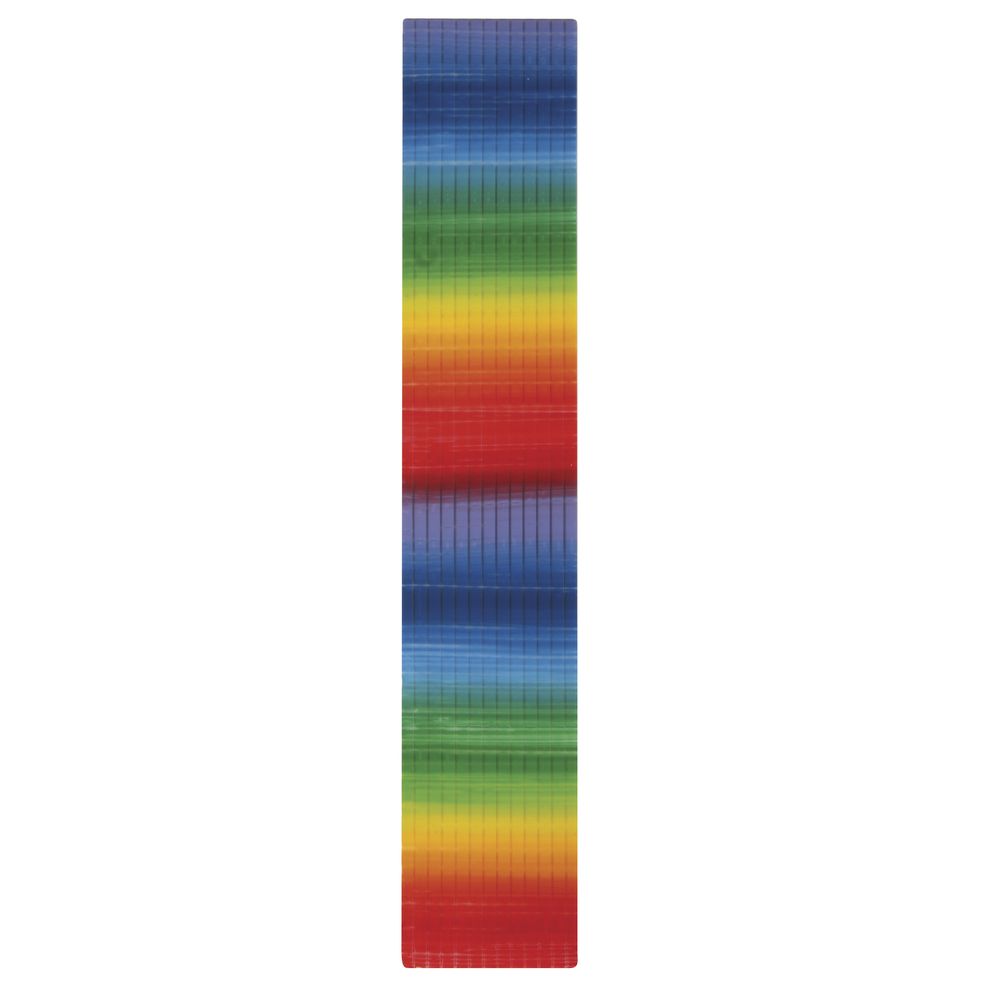 Rayher Wachs-Regenbogenflachstreifen 220x3mm, 13 Stück – Zum Kerzenverzieren, Schneidbar & Formbar