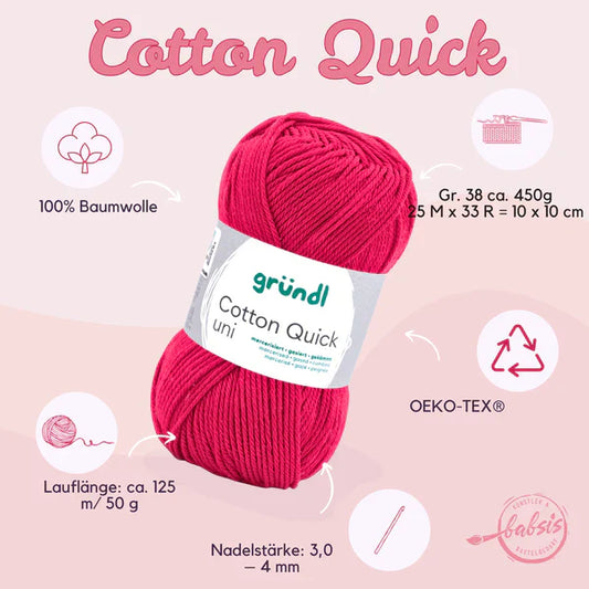 Gründl Cotton Quick uni