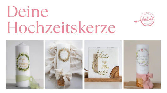 Handgemachten Hochzeitskerzen