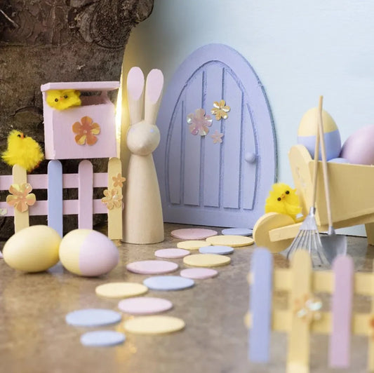 Hasentüre DIY - Magische Wesen im Frühling
