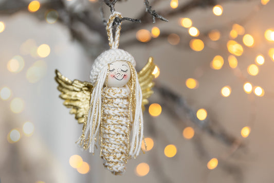 Sorgenwürmchen Engel himmlischer Begleiter für Herz und Weihnachten
