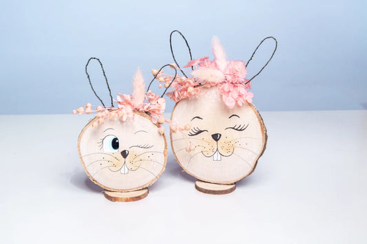 Osterhase aus Holz