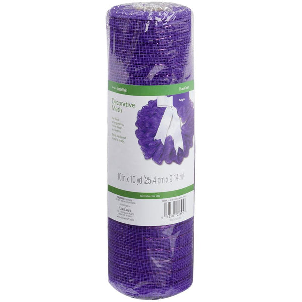 Deco Mesh Polyester Netz 25cm 9m / Rolle