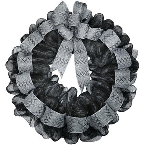 Deco Mesh Polyester Netz 25cm 9m / Rolle