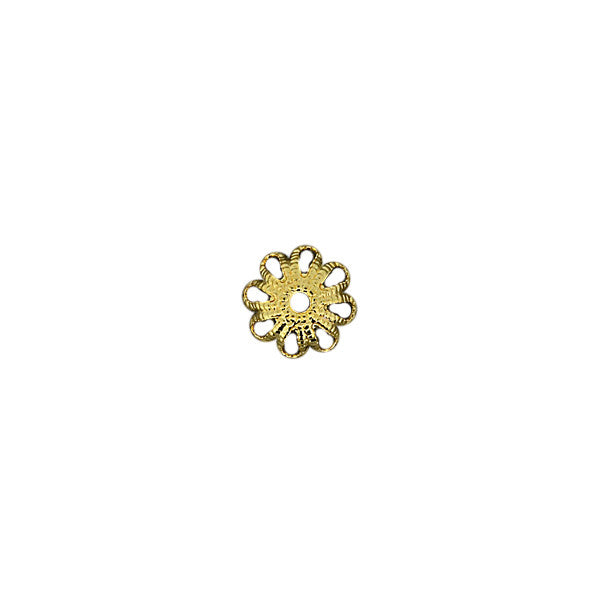 Perlkappen 6mm 20 Stück