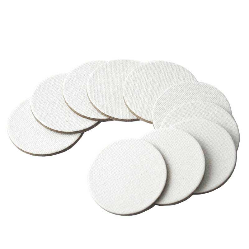 Prato Malkartons rund weiß 10cm 10 Stück