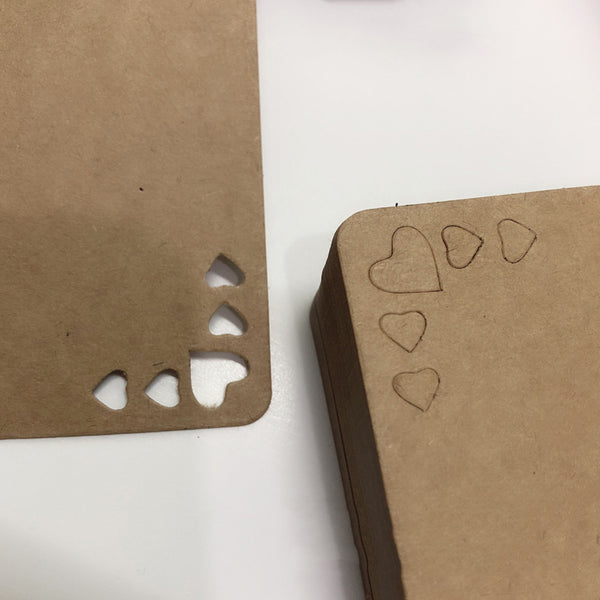 Papieranhänger Tags Kraftpapier 9x4,5 cm + Jutegarn 10 Stück