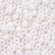Glas-Rondellperlen weiss 9x5mm Loch: 2,5mm 50 Stück
