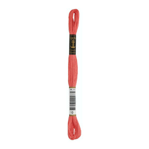 Anchor Moulinegarn Sticktwist, Lachs - Rosa - Lila Töne