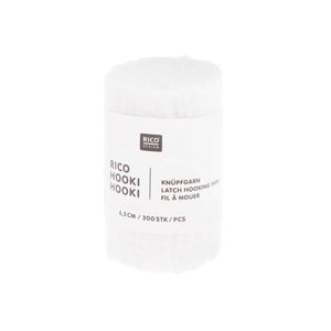 Rico Hooki Hooki Knüpfgarn 6,5cm verschiedene Farben