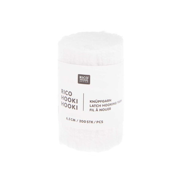 Rico Hooki Hooki Knüpfgarn 6,5cm verschiedene Farben