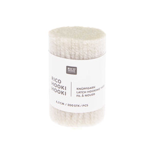 Rico Hooki Hooki Knüpfgarn 6,5cm verschiedene Farben
