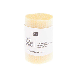 Rico Hooki Hooki Knüpfgarn 6,5cm verschiedene Farben