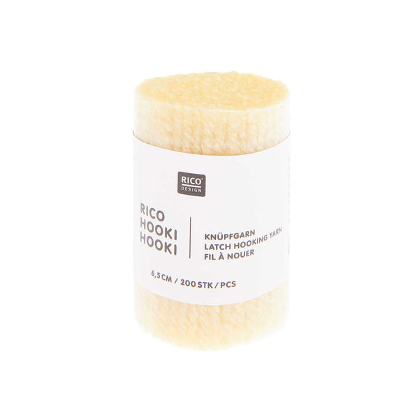 Rico Hooki Hooki Knüpfgarn 6,5cm verschiedene Farben