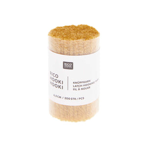 Rico Hooki Hooki Knüpfgarn 6,5cm verschiedene Farben