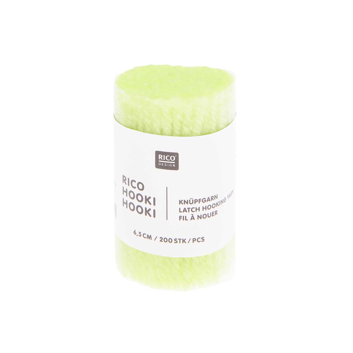 Rico Hooki Hooki Knüpfgarn 6,5cm verschiedene Farben