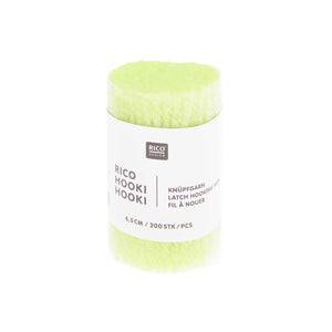 Rico Hooki Hooki Knüpfgarn 6,5cm verschiedene Farben