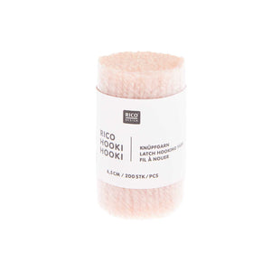 Rico Hooki Hooki Knüpfgarn 6,5cm verschiedene Farben