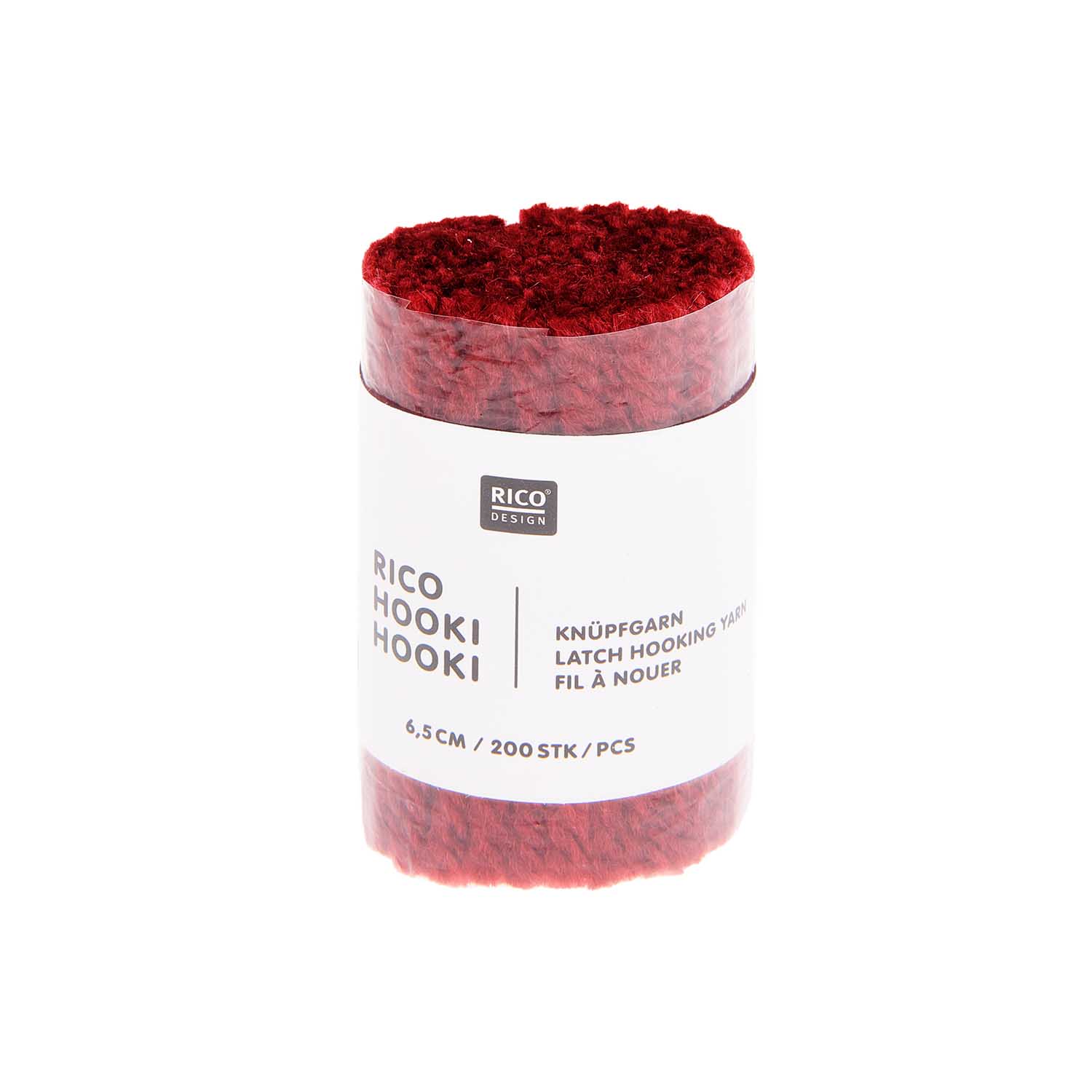 Rico Hooki Hooki Knüpfgarn 6,5cm verschiedene Farben