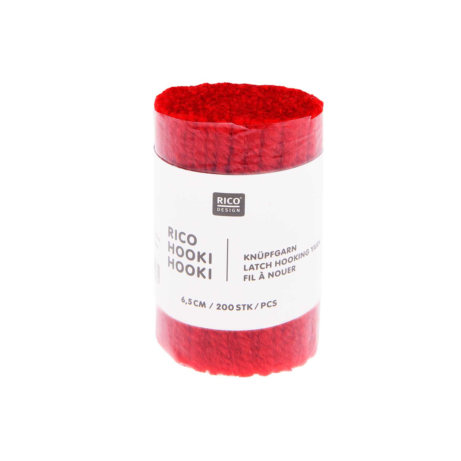Rico Hooki Hooki Knüpfgarn 6,5cm verschiedene Farben