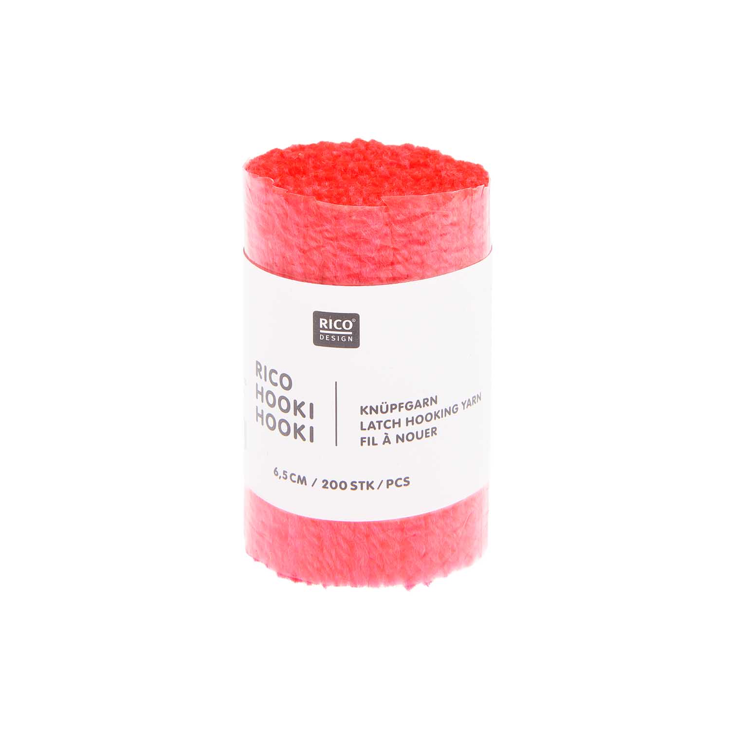 Rico Hooki Hooki Knüpfgarn 6,5cm verschiedene Farben