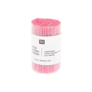 Rico Hooki Hooki Knüpfgarn 6,5cm verschiedene Farben