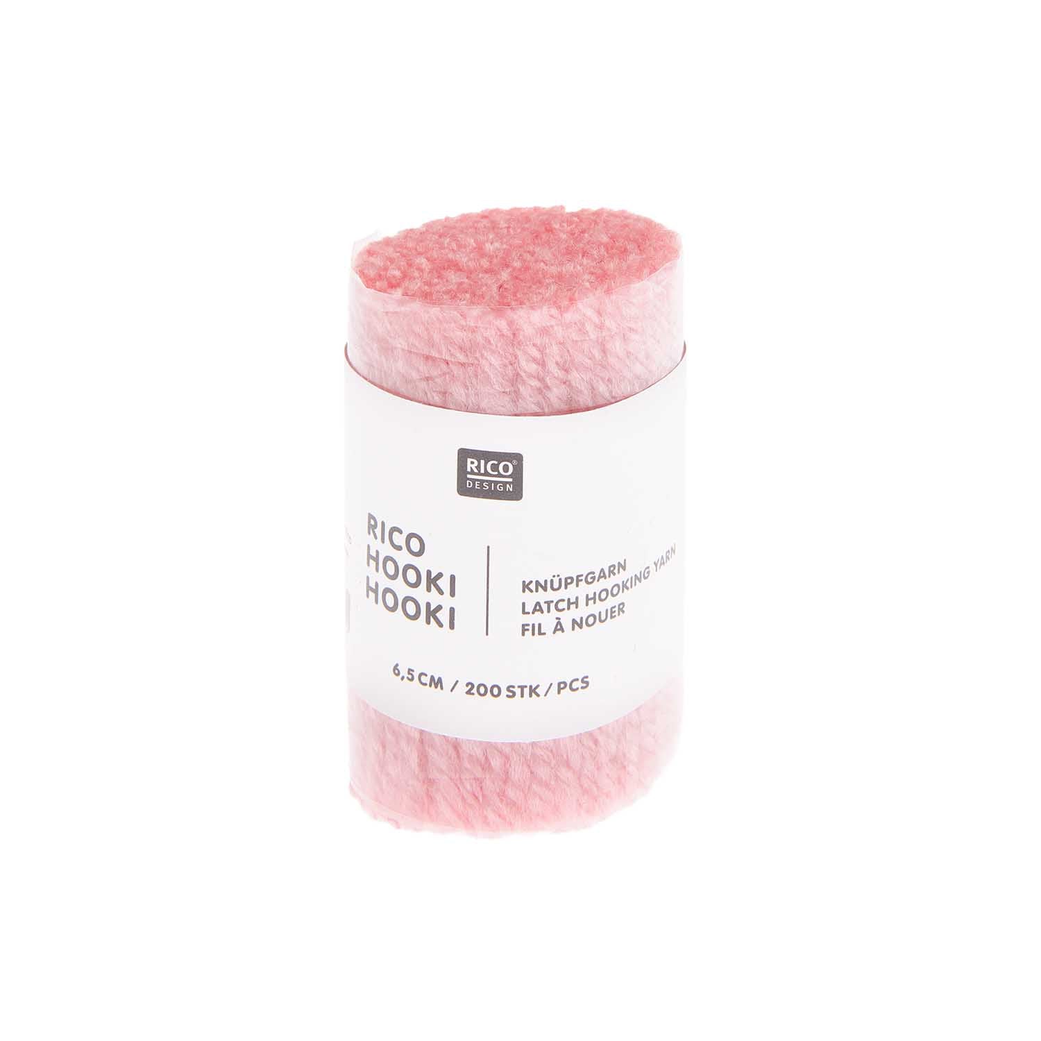 Rico Hooki Hooki Knüpfgarn 6,5cm verschiedene Farben