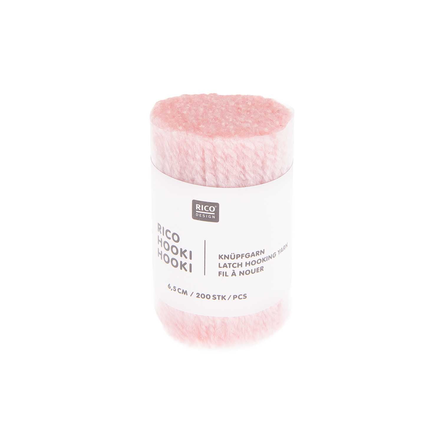 Rico Hooki Hooki Knüpfgarn 6,5cm verschiedene Farben