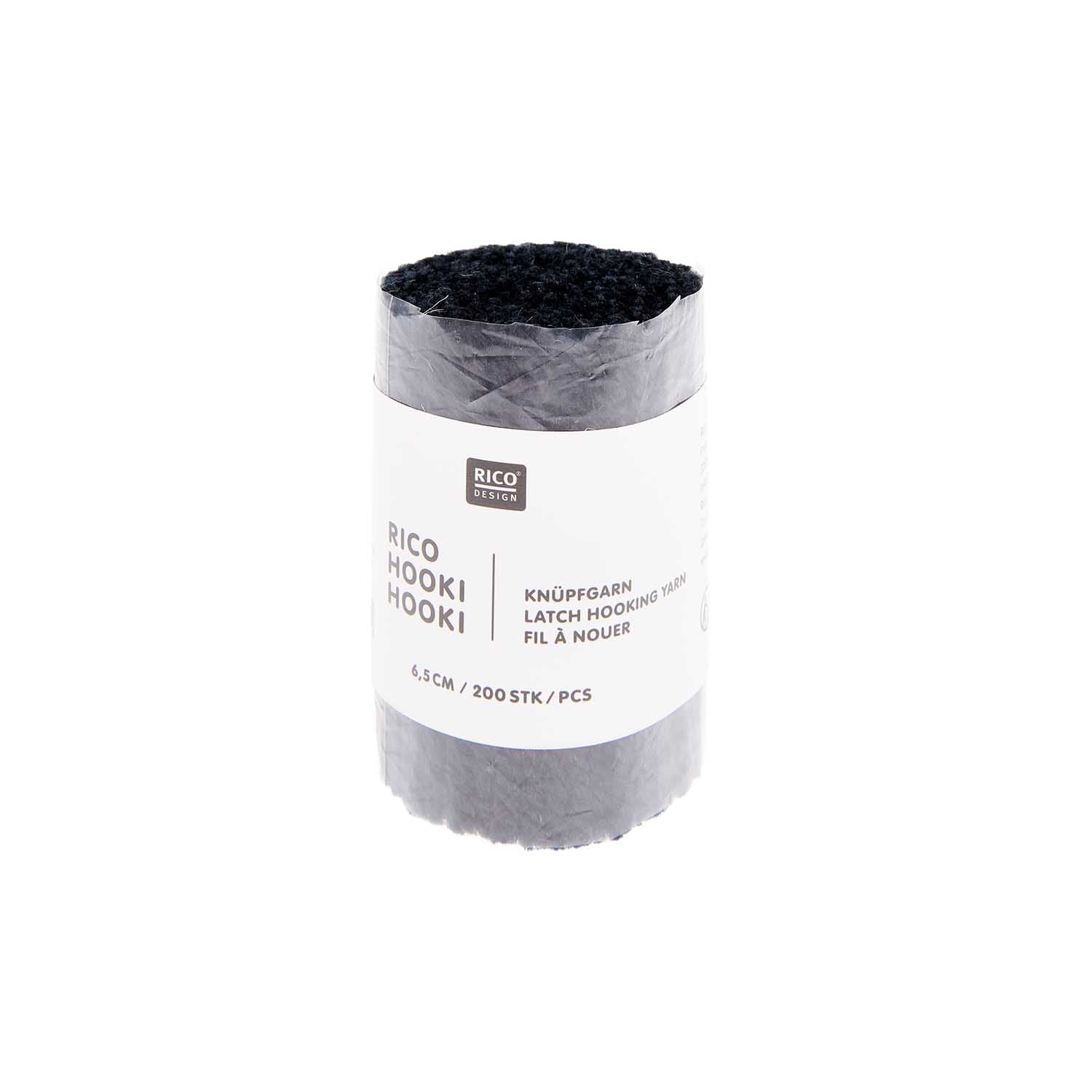 Rico Hooki Hooki Knüpfgarn 6,5cm verschiedene Farben