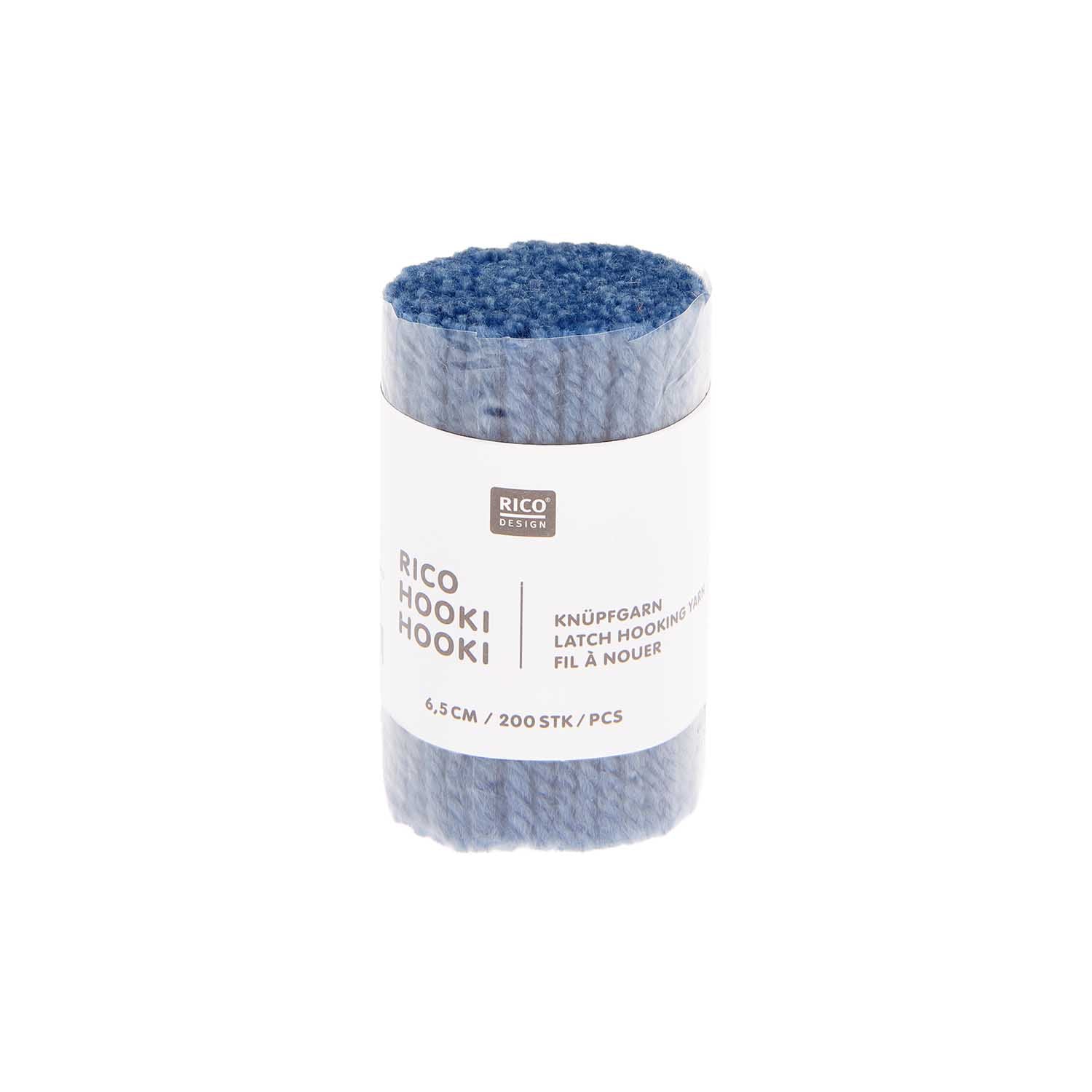 Rico Hooki Hooki Knüpfgarn 6,5cm verschiedene Farben