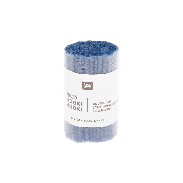 Rico Hooki Hooki Knüpfgarn 6,5cm verschiedene Farben