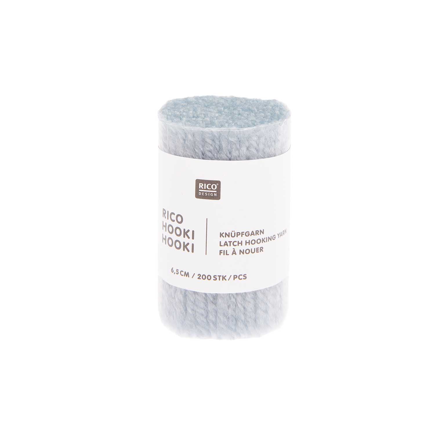 Rico Hooki Hooki Knüpfgarn 6,5cm verschiedene Farben