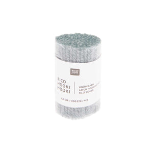 Rico Hooki Hooki Knüpfgarn 6,5cm verschiedene Farben