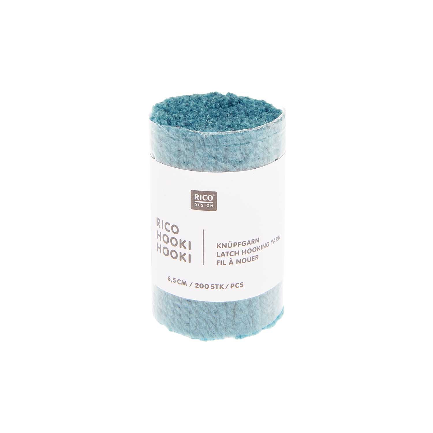 Rico Hooki Hooki Knüpfgarn 6,5cm verschiedene Farben