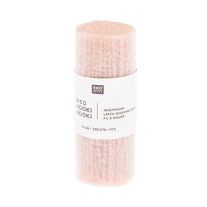 Rico Hooki Hooki Knüpfgarn 10cm 200 Stück verschiedene Farben