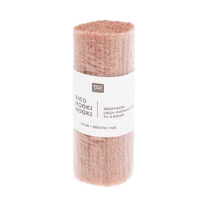 Rico Hooki Hooki Knüpfgarn 10cm 200 Stück verschiedene Farben
