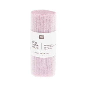Rico Hooki Hooki Knüpfgarn 10cm 200 Stück verschiedene Farben