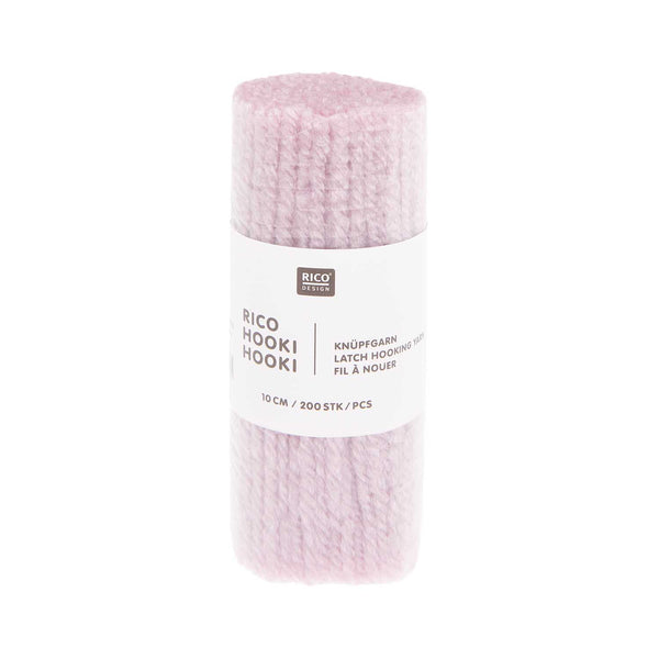 Rico Hooki Hooki Knüpfgarn 10cm 200 Stück verschiedene Farben