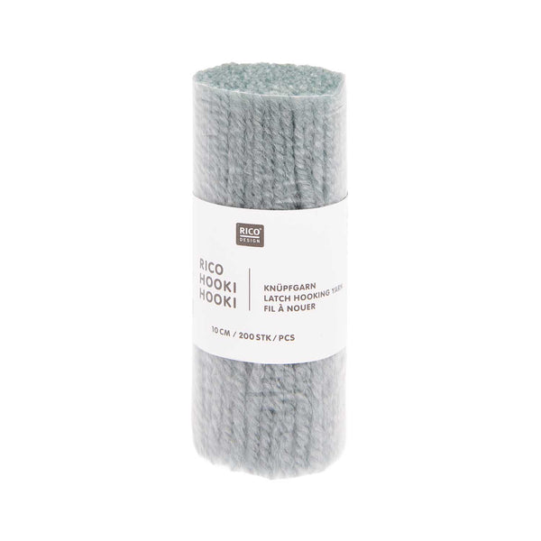 Rico Hooki Hooki Knüpfgarn 10cm 200 Stück verschiedene Farben