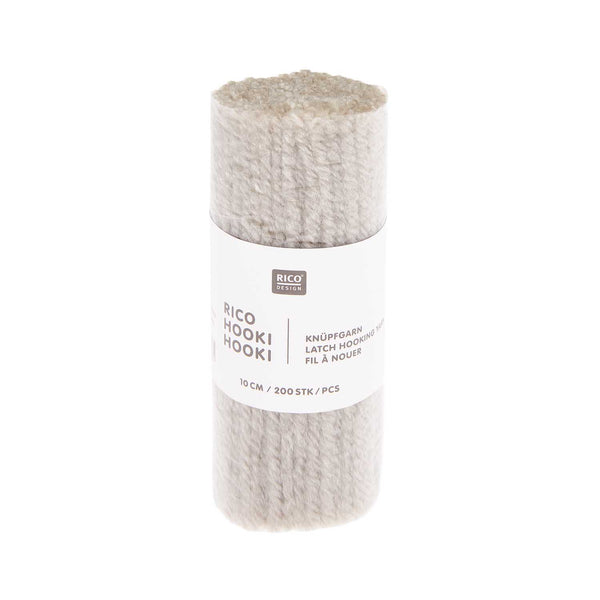 Rico Hooki Hooki Knüpfgarn 10cm 200 Stück verschiedene Farben