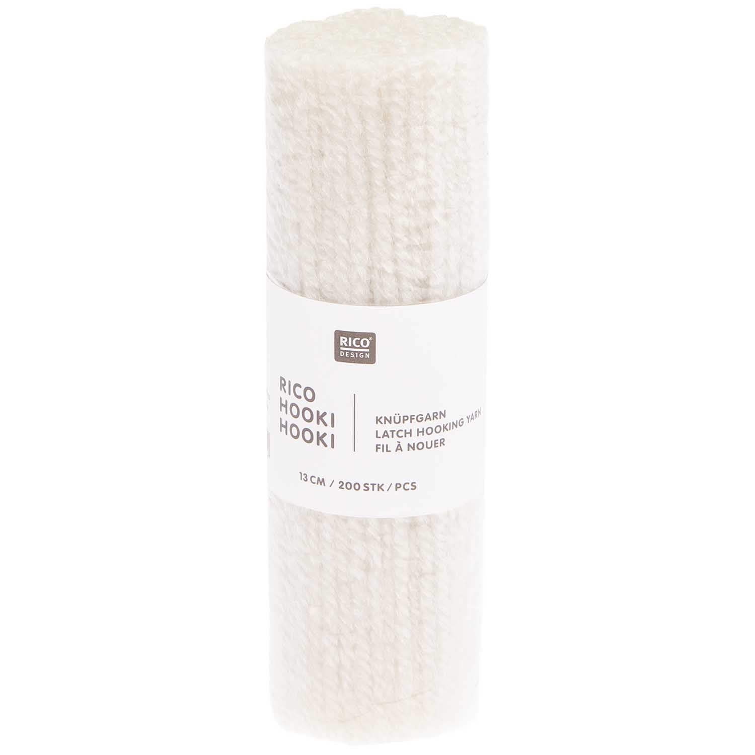 Rico Hooki Hooki Knüpfgarn 13cm 200 Fäden verschiedene Farben