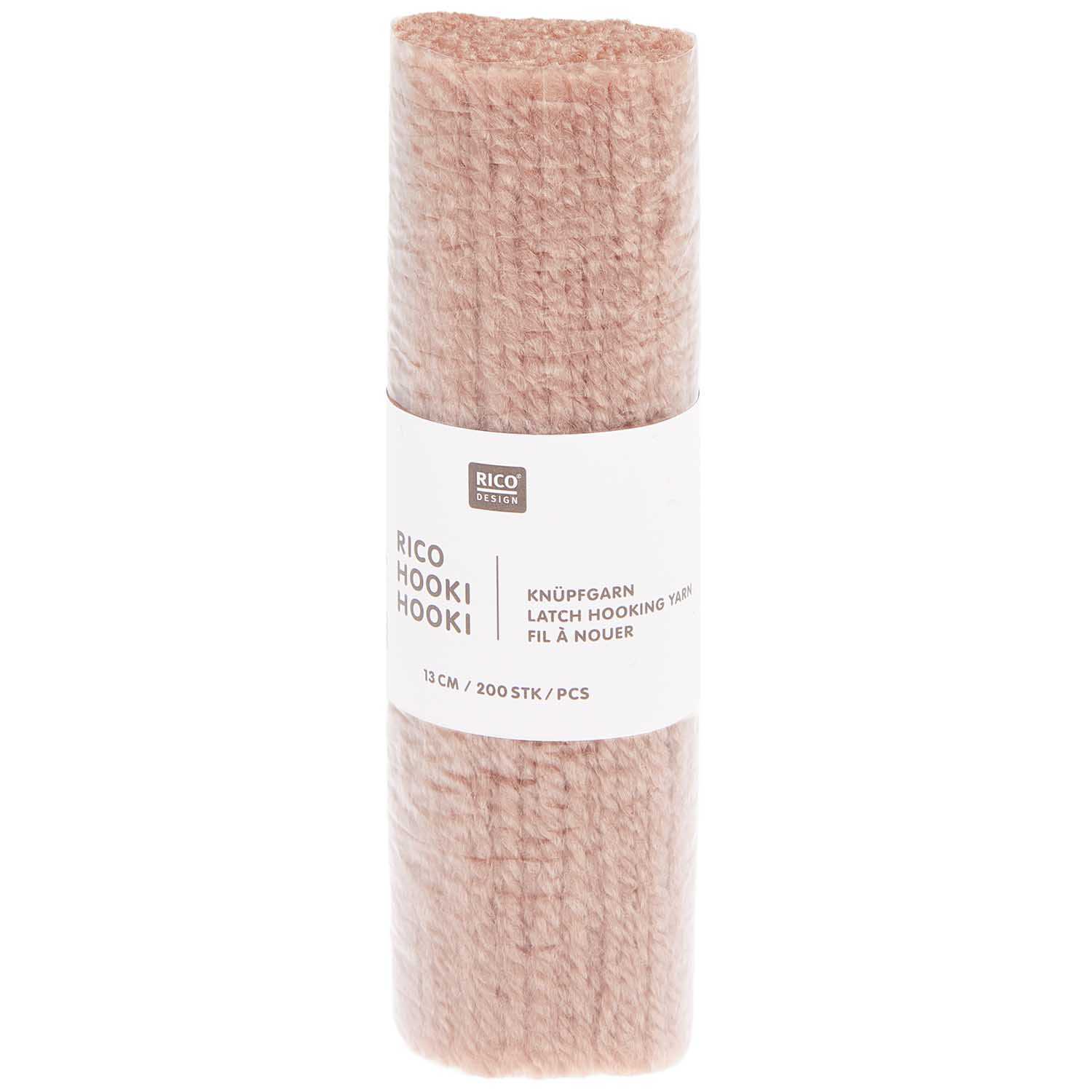 Rico Hooki Hooki Knüpfgarn 13cm 200 Fäden verschiedene Farben