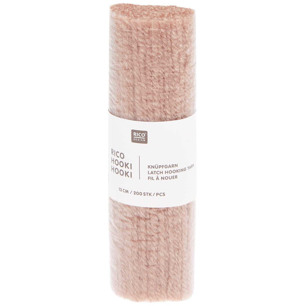 Rico Hooki Hooki Knüpfgarn 13cm 200 Fäden verschiedene Farben