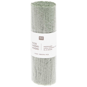Rico Hooki Hooki Knüpfgarn 13cm 200 Fäden verschiedene Farben