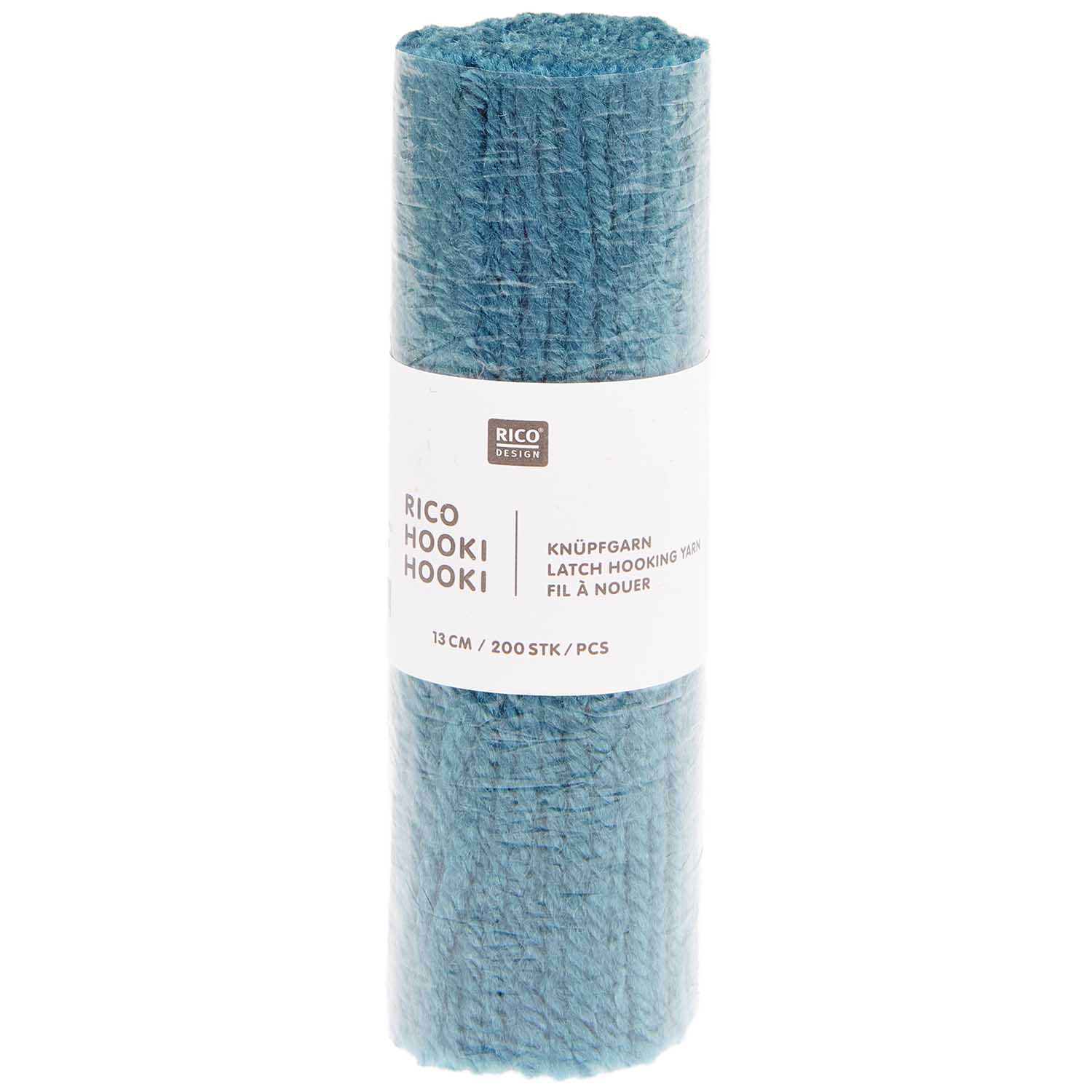 Rico Hooki Hooki Knüpfgarn 13cm 200 Fäden verschiedene Farben