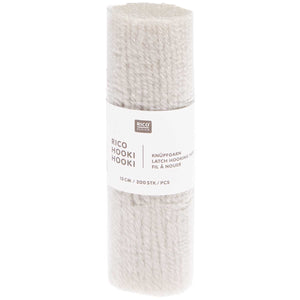 Rico Hooki Hooki Knüpfgarn 13cm 200 Fäden verschiedene Farben