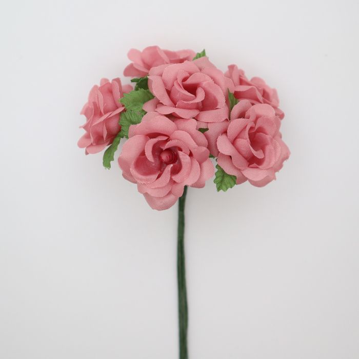 Rose mitteloffen, 30 mm, 6 Stück/Bund