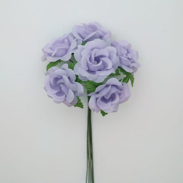 Rose offen 30mm 6 Stück/Bund