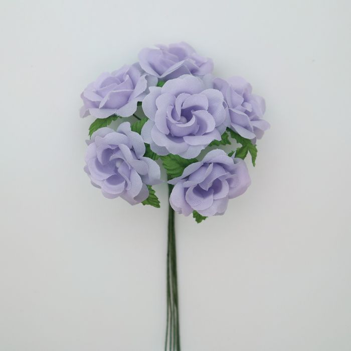 Rose mitteloffen, 30 mm, 6 Stück/Bund