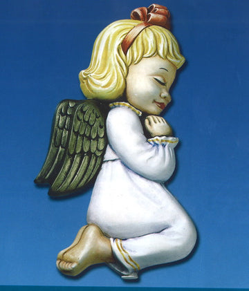 Gießform „Engelmädchen“, ca. 20 cm Reliefgussform